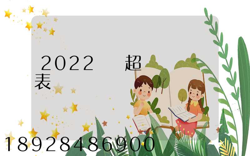 2022貨車超載處罰標準表