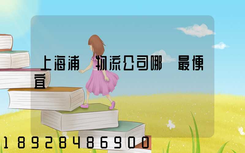 上海浦東物流公司哪個最便宜