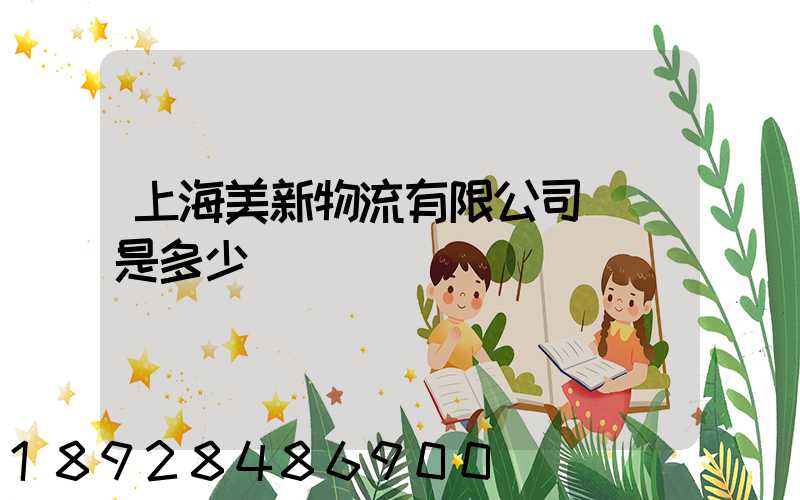 上海美新物流有限公司電話是多少