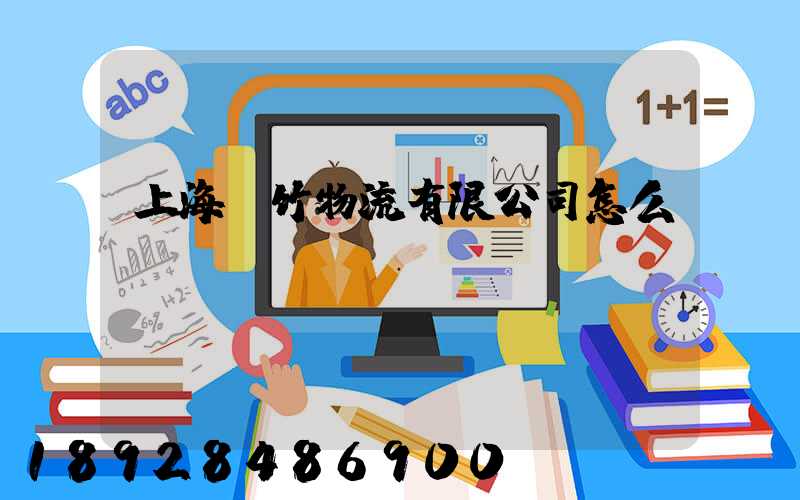 上海雙竹物流有限公司怎么樣