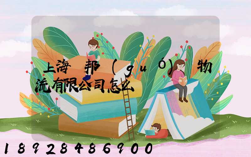 上海鴻邦國(guó)際物流有限公司怎么樣