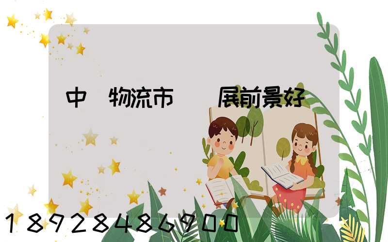 中國物流市場發展前景好嗎