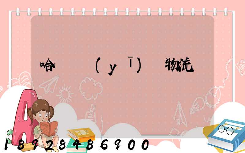 哈爾濱醫(yī)藥物流運輸