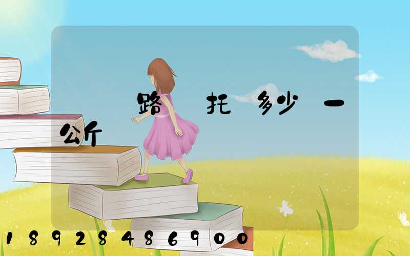 國際鐵路運輸托運多少錢一公斤