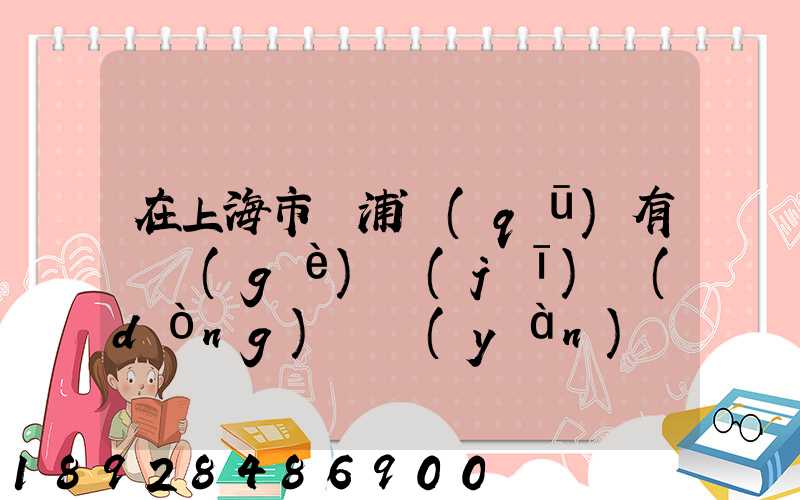 在上海市楊浦區(qū)有幾個(gè)機(jī)動(dòng)車驗(yàn)車點(diǎn)