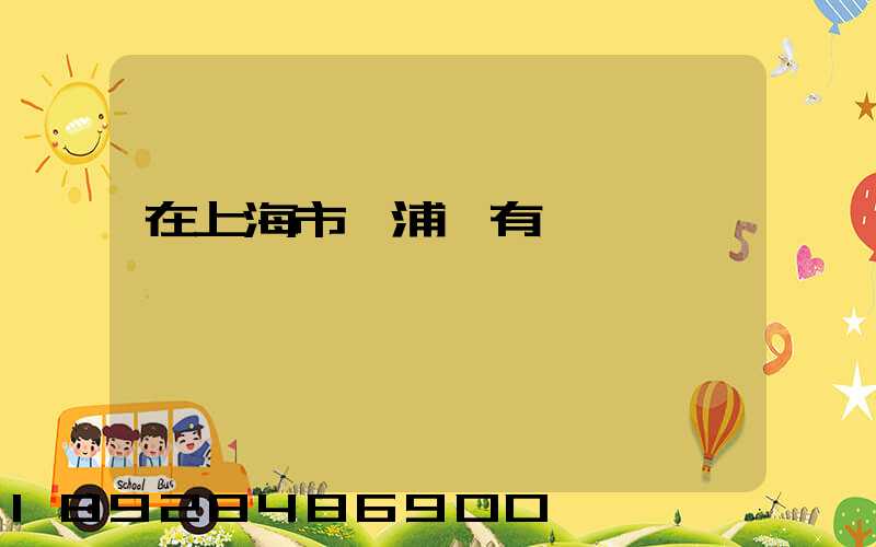 在上海市楊浦區有幾個機動車驗車點