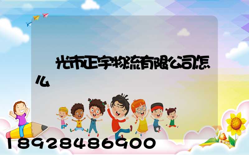 壽光市正宇物流有限公司怎么樣