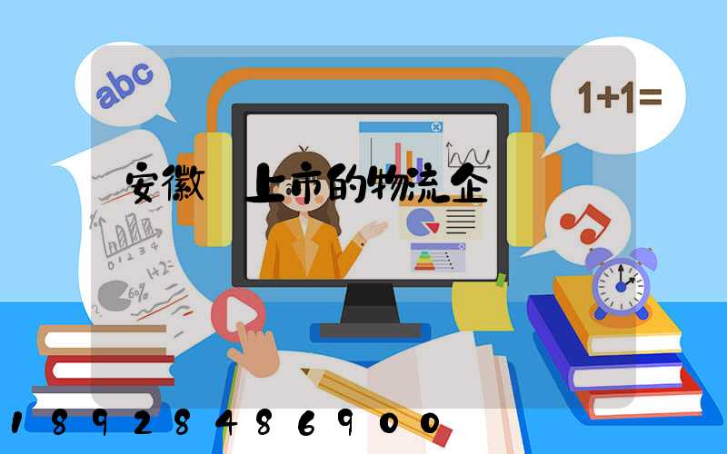 安徽沒上市的物流企業