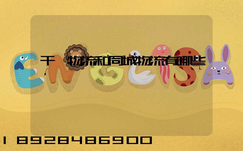 干線物流和同城物流有哪些區別