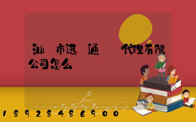 汕頭市迅達通貨運代理有限公司怎么樣