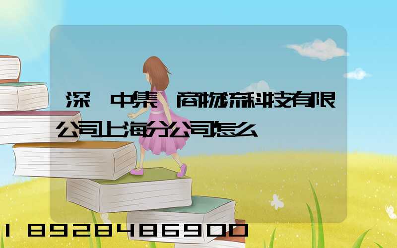 深圳中集電商物流科技有限公司上海分公司怎么樣