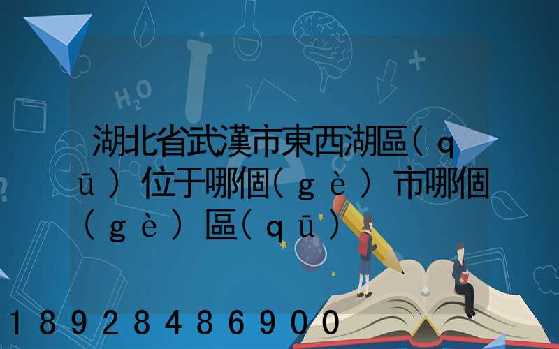 湖北省武漢市東西湖區(qū)位于哪個(gè)市哪個(gè)區(qū)
