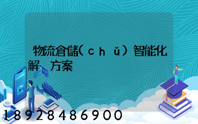 物流倉儲(chǔ)智能化解決方案