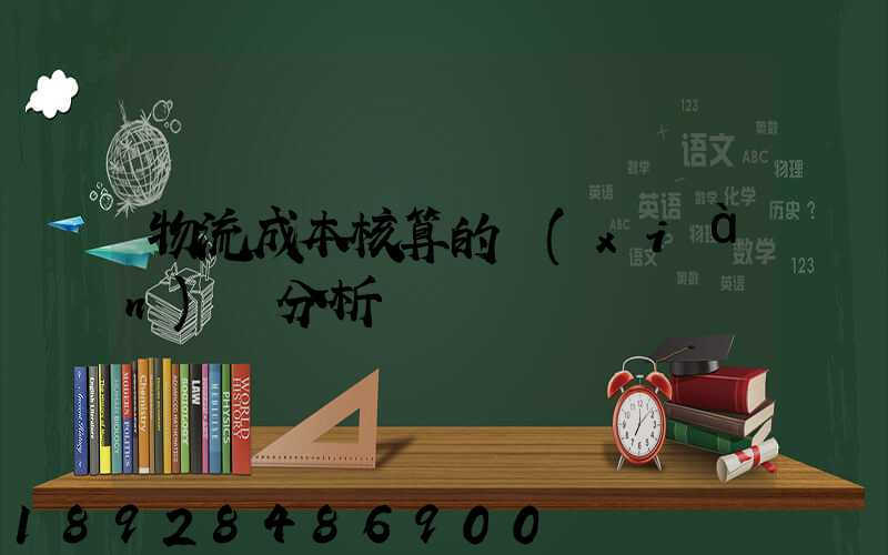 物流成本核算的現(xiàn)狀分析