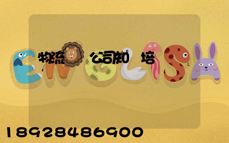 物流運輸公司知識培訓