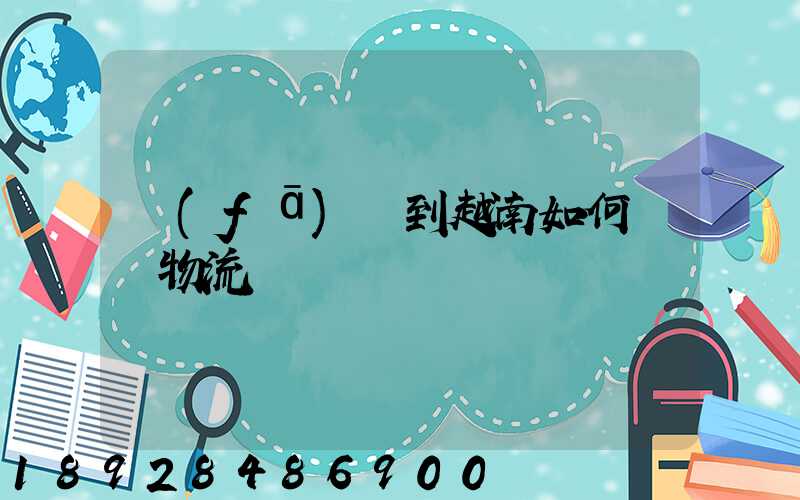 發(fā)貨到越南如何選擇物流