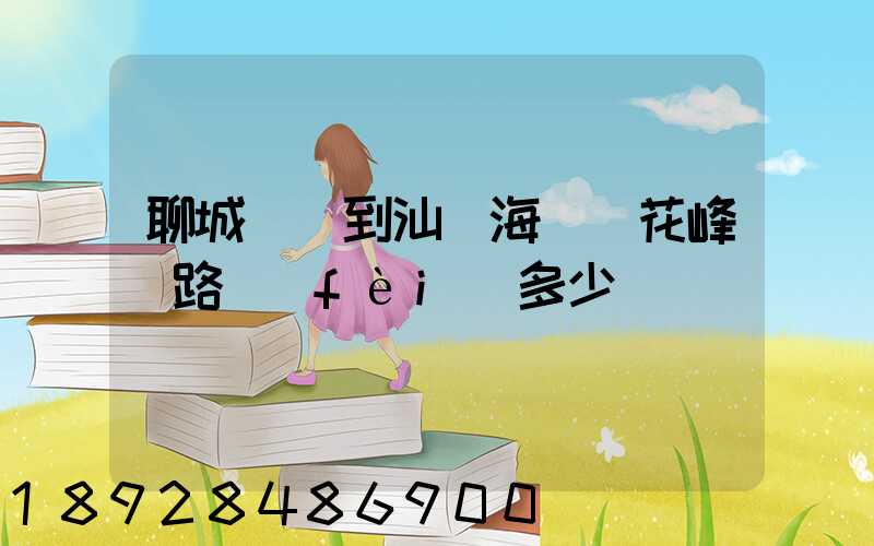 聊城駕車到汕頭海門蓮花峰過路費(fèi)多少