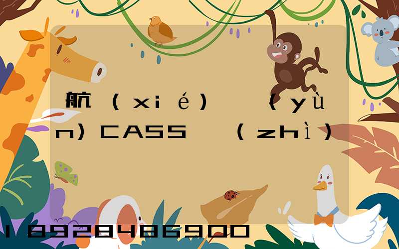 航協(xié)貨運(yùn)CASS資質(zhì)