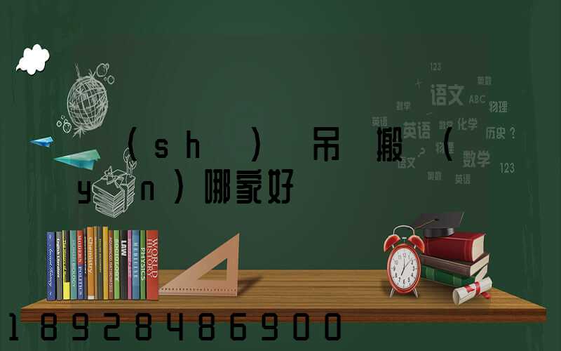 設(shè)備吊裝搬運(yùn)哪家好