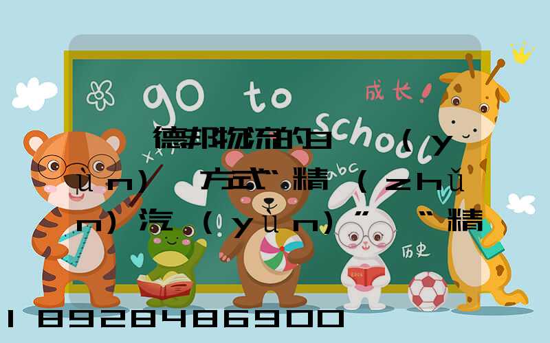 請問德邦物流的3種運(yùn)輸方式“精準(zhǔn)汽運(yùn)”,“精準(zhǔn)城運(yùn)”,“德邦快遞”都...