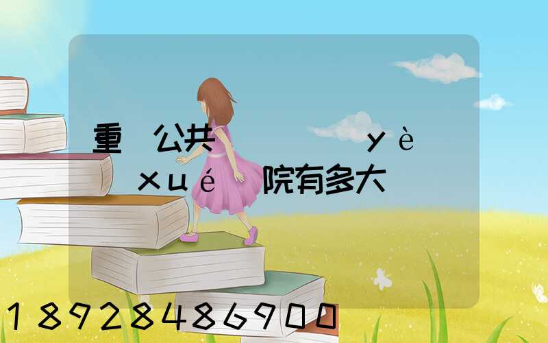 重慶公共運輸職業(yè)學(xué)院有多大