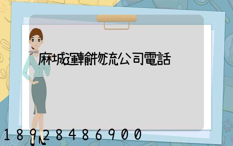 麻城運輸物流公司電話
