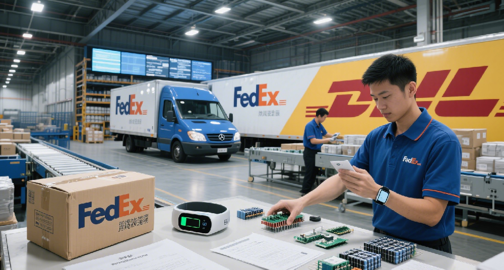 三類貨物精準匹配 DHL/FedEx,助科技企業高效完成跨境運輸